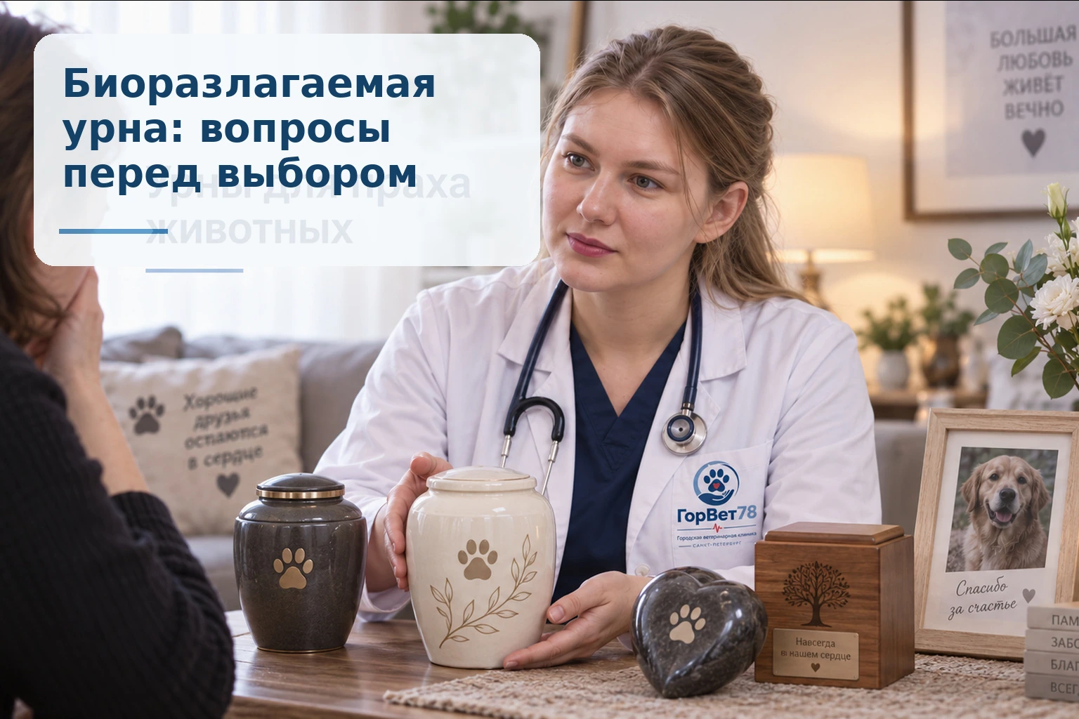 Биоразлагаемая урна: вопросы перед выбором