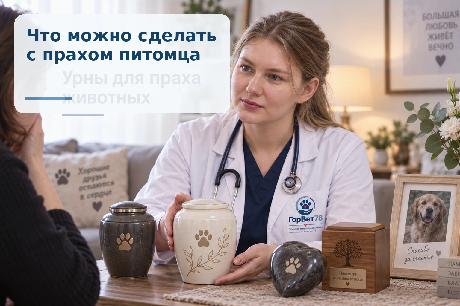 Что можно сделать с прахом питомца