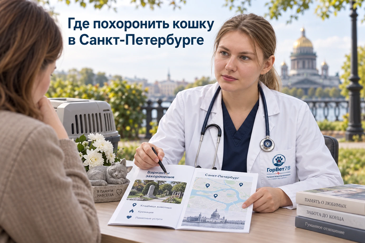 Где похоронить кошку в Санкт-Петербурге