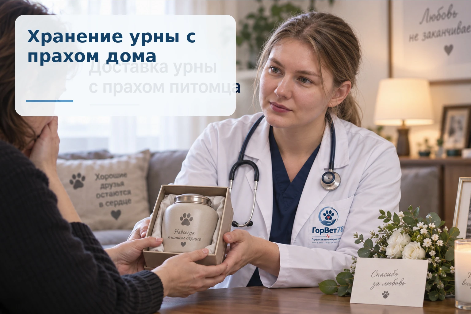 Хранение урны с прахом дома