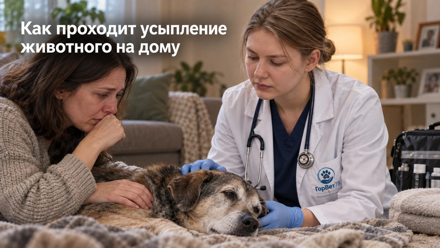 Как проходит усыпление животного на дому