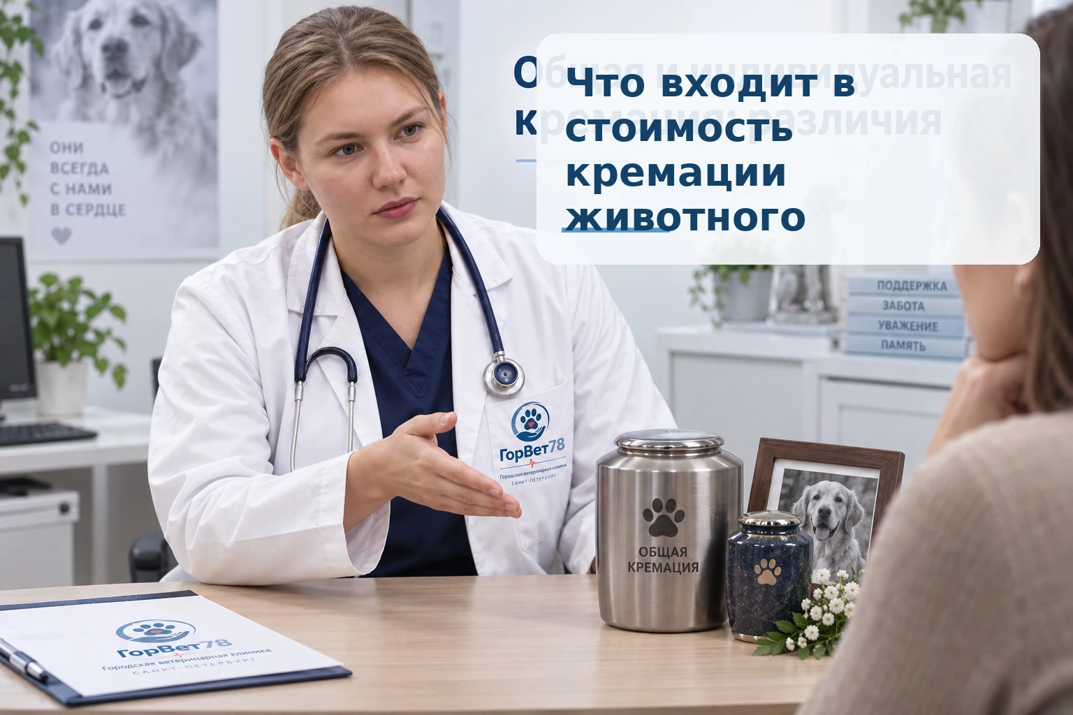 Что входит в стоимость кремации животного
