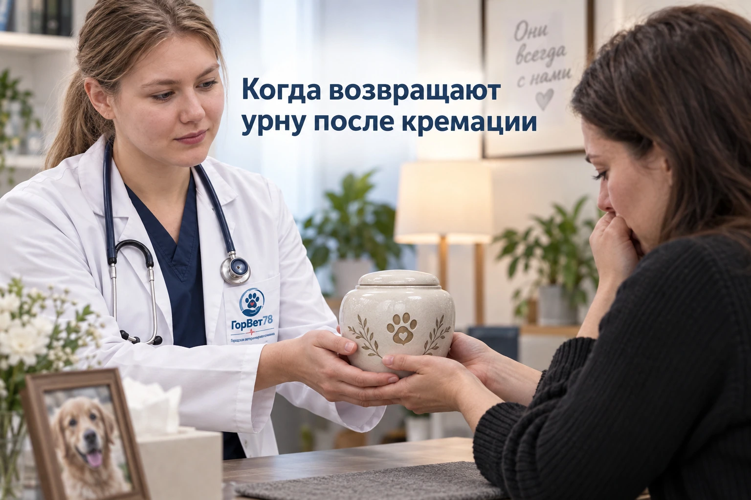Когда возвращают урну после кремации
